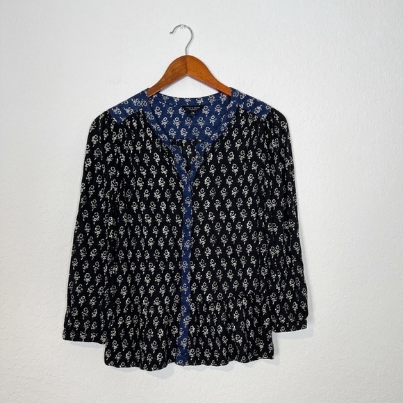 Lucky Brand Peasant Top - Picture 2 of 9